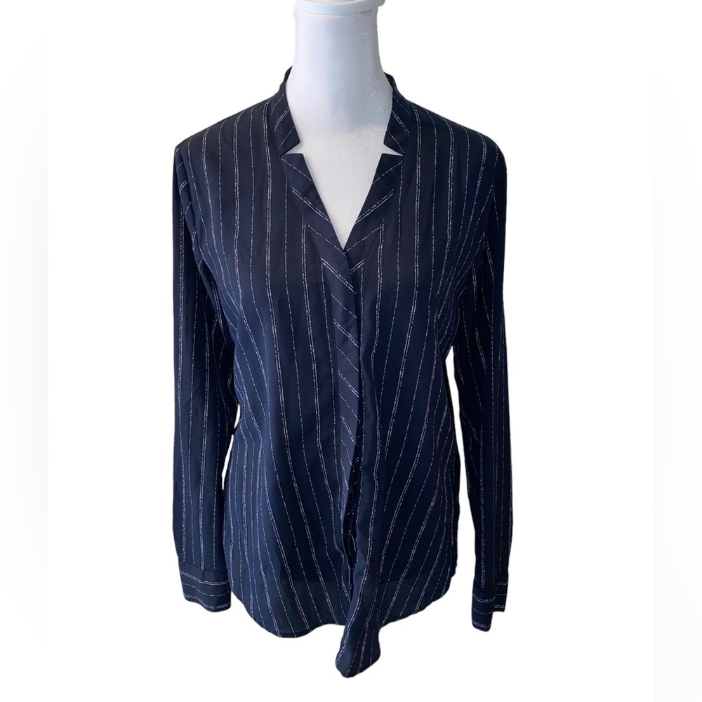 Banana Republic Women's Navy Blue Long Sleeve Size XS